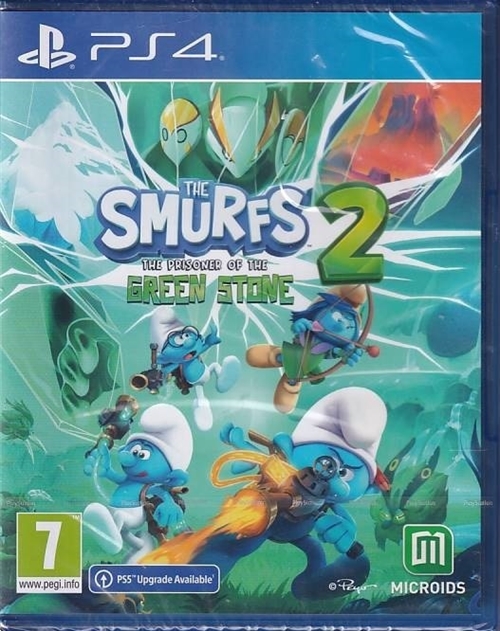 The Smurfs 2 the Prisoner of the Green Stone - i Folie - PS4 (AA Grade) (Genbrug)